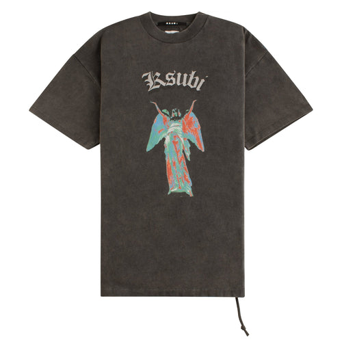 Angelik Excess Tee | Acid Black