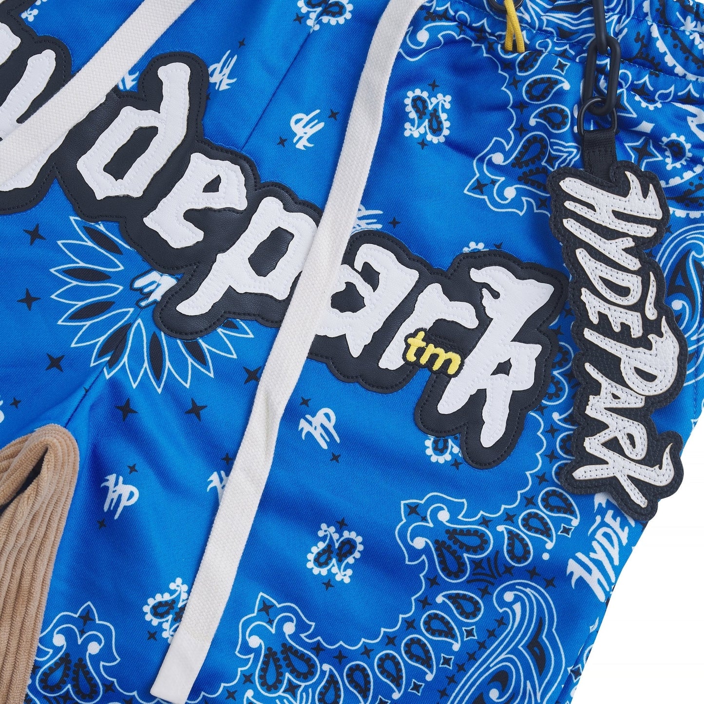 Bandana Mash Up Short | Blue