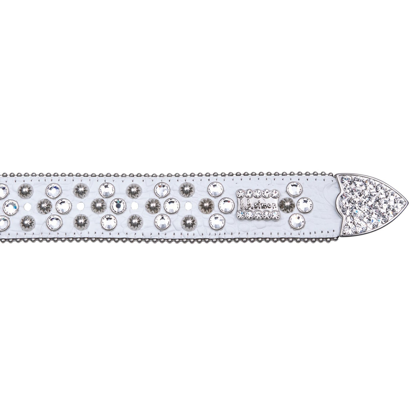Blanc Swarovski Belt