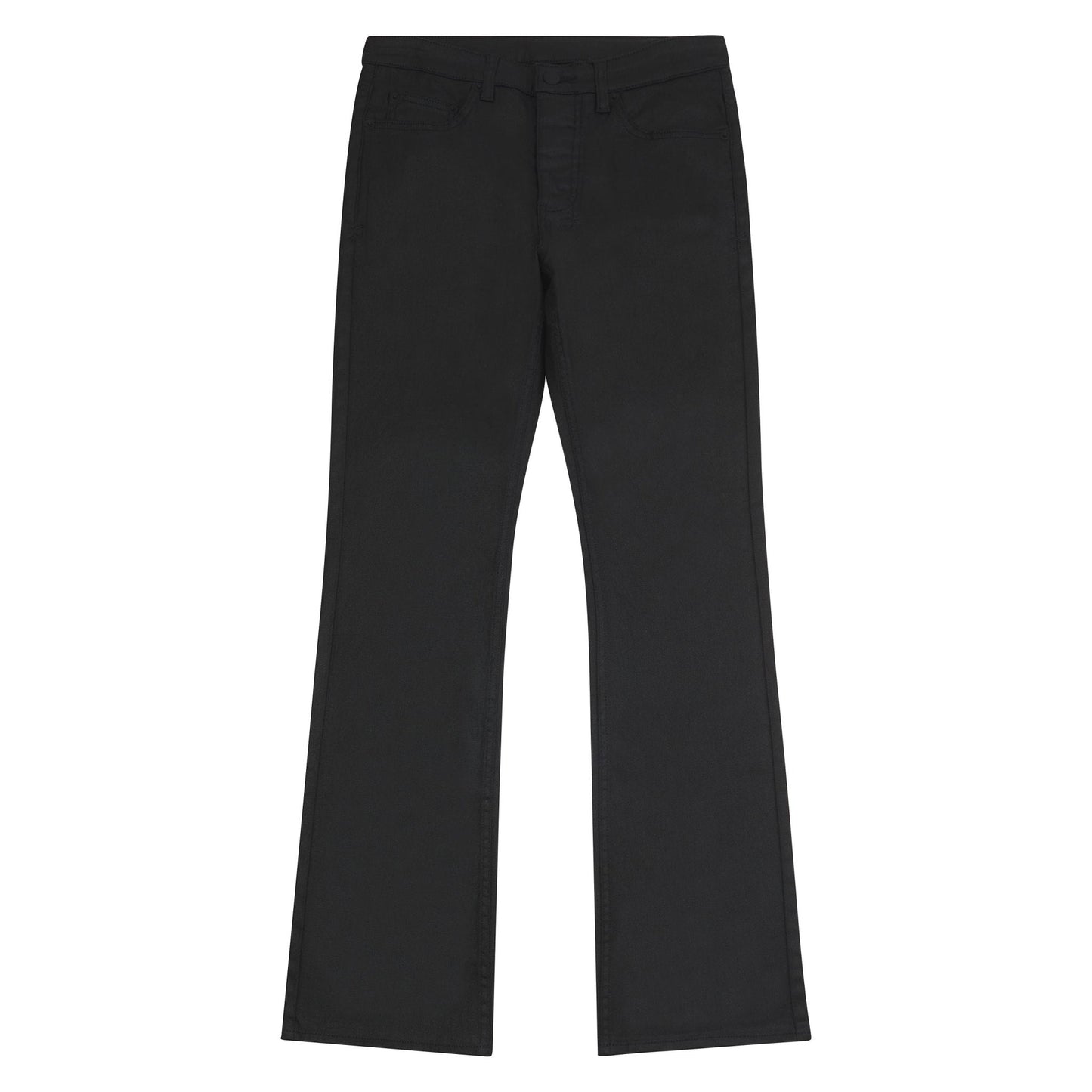 Bronko Flared Black Wax Denim