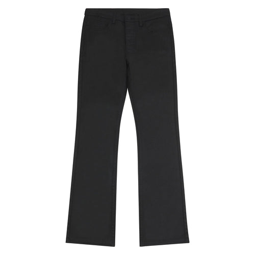 Bronko Flared Black Wax Denim