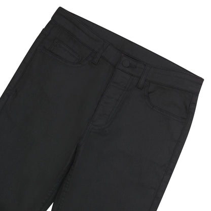 Bronko Flared Black Wax Denim