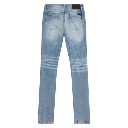 Bryant Dagger Ripped Medium Blue Denim