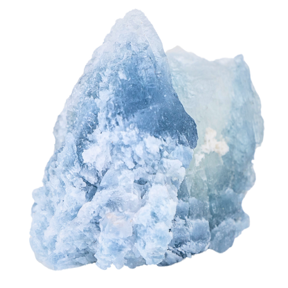 Blue Calcite with Celestite Crystal