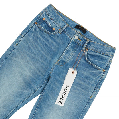 Coated Flared Denim