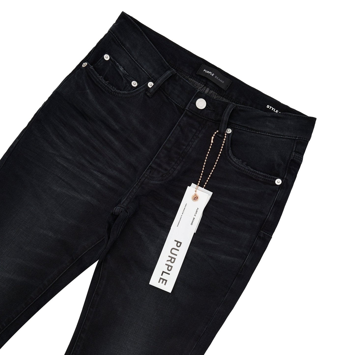 Crystal Snap Flared Denim