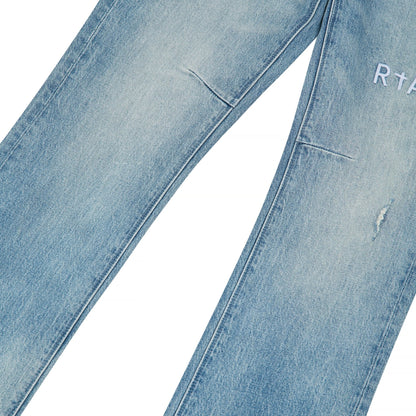 Denis Flared Denim | Medium Blue