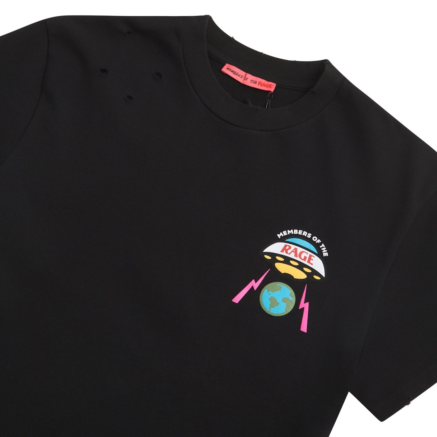 Distressed Tee | Black
