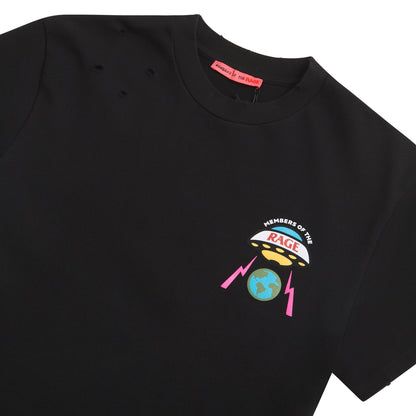 Distressed Tee | Black