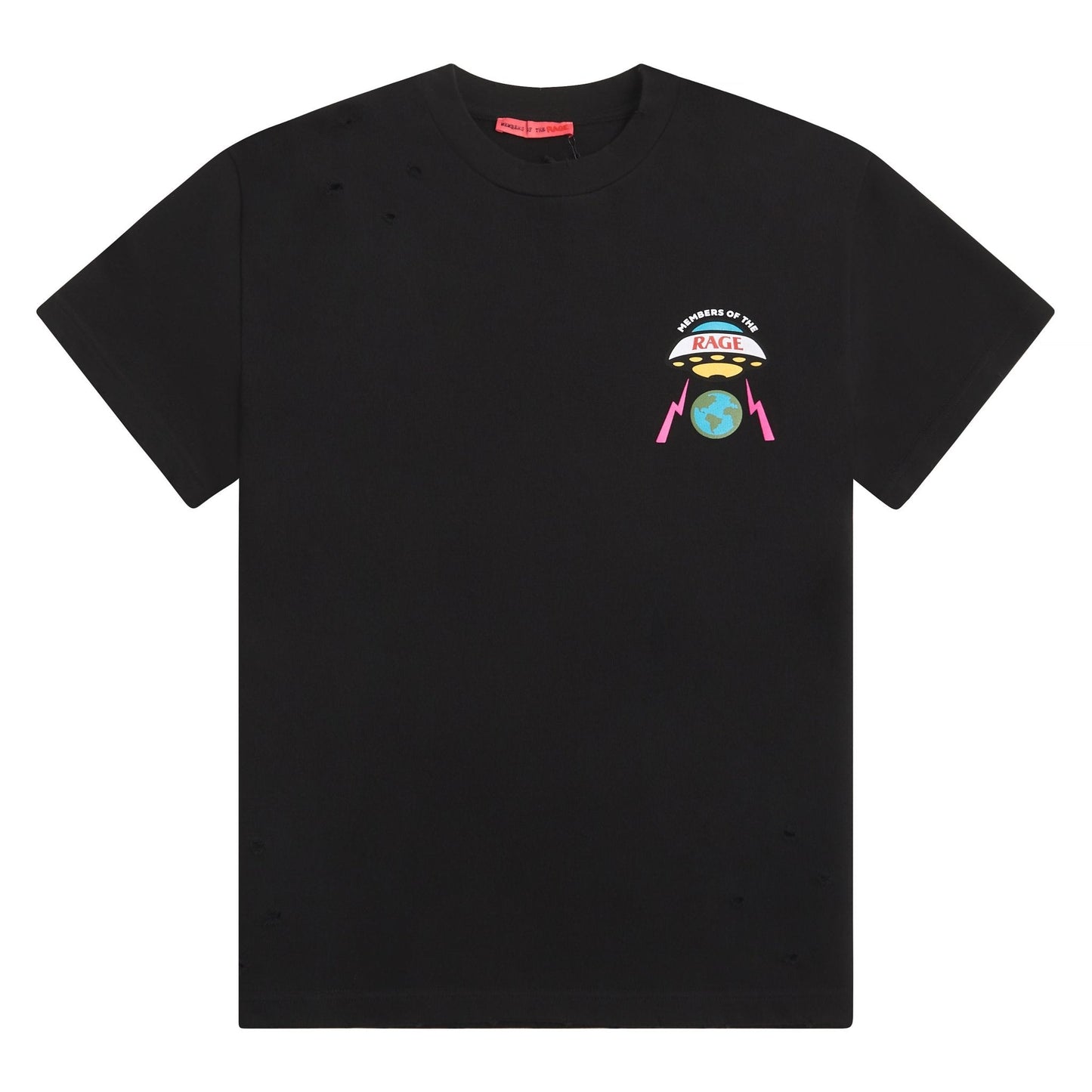 Distressed Tee | Black