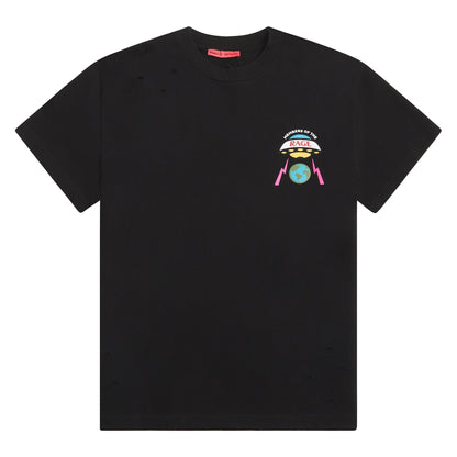 Distressed Tee | Black
