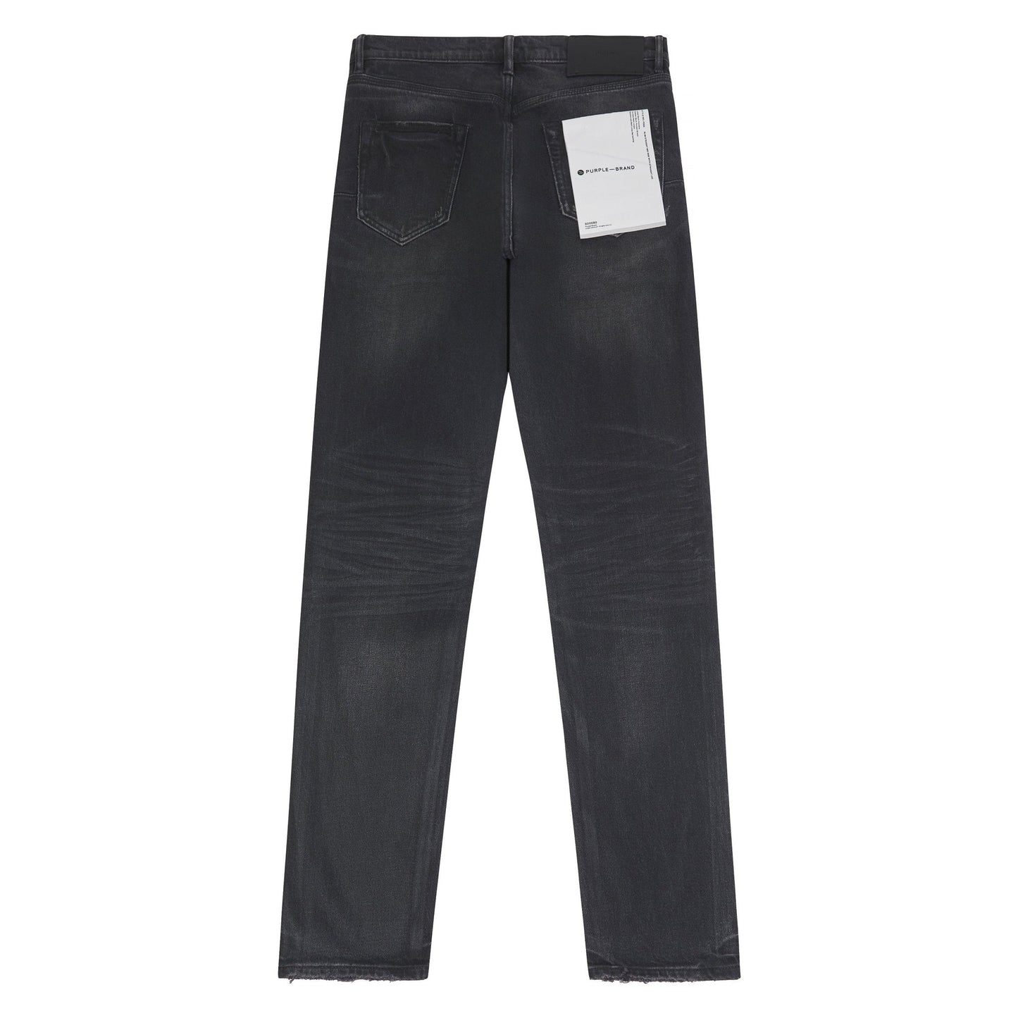 Double Dip Coated Straight Leg Denim