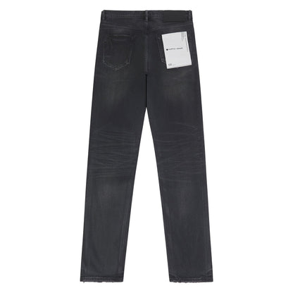 Double Dip Coated Straight Leg Denim