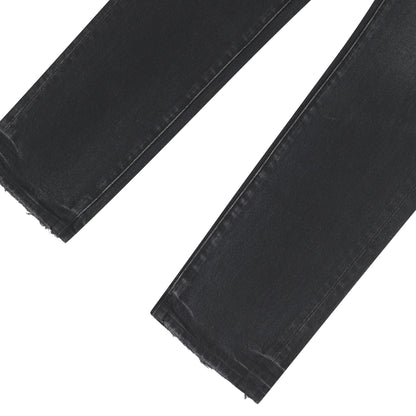 Double Dip Coated Straight Leg Denim