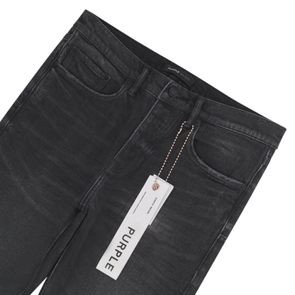 Double Dip Coated Straight Leg Denim