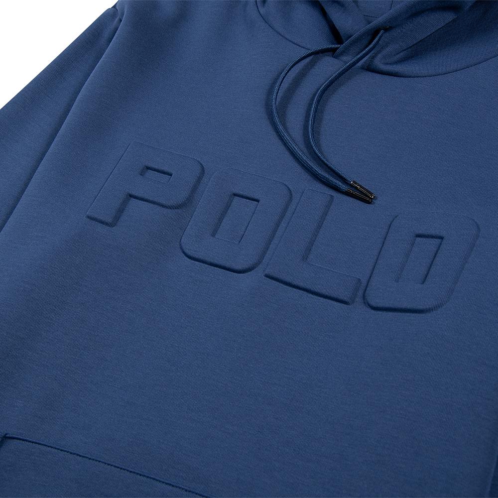Double-Knit Pullover Hoodie | Navy