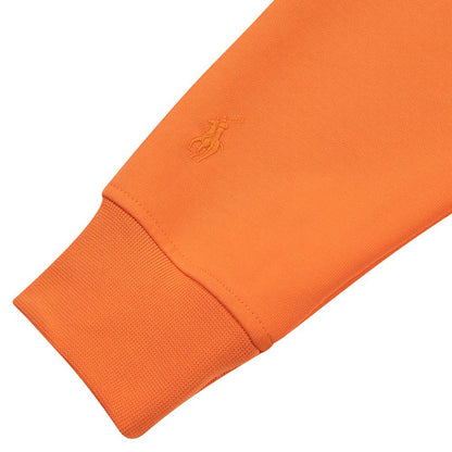 Double-Knit Pullover Hoodie | Orange