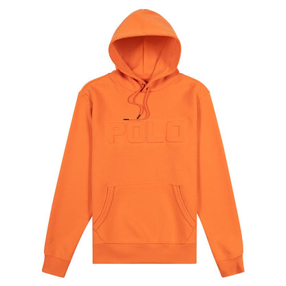 Double-Knit Pullover Hoodie | Orange