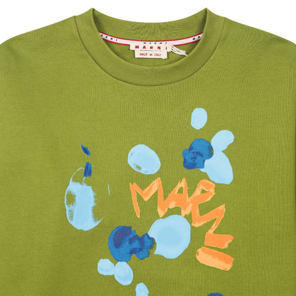Dripping Flower Sweatshirt | Kiwi