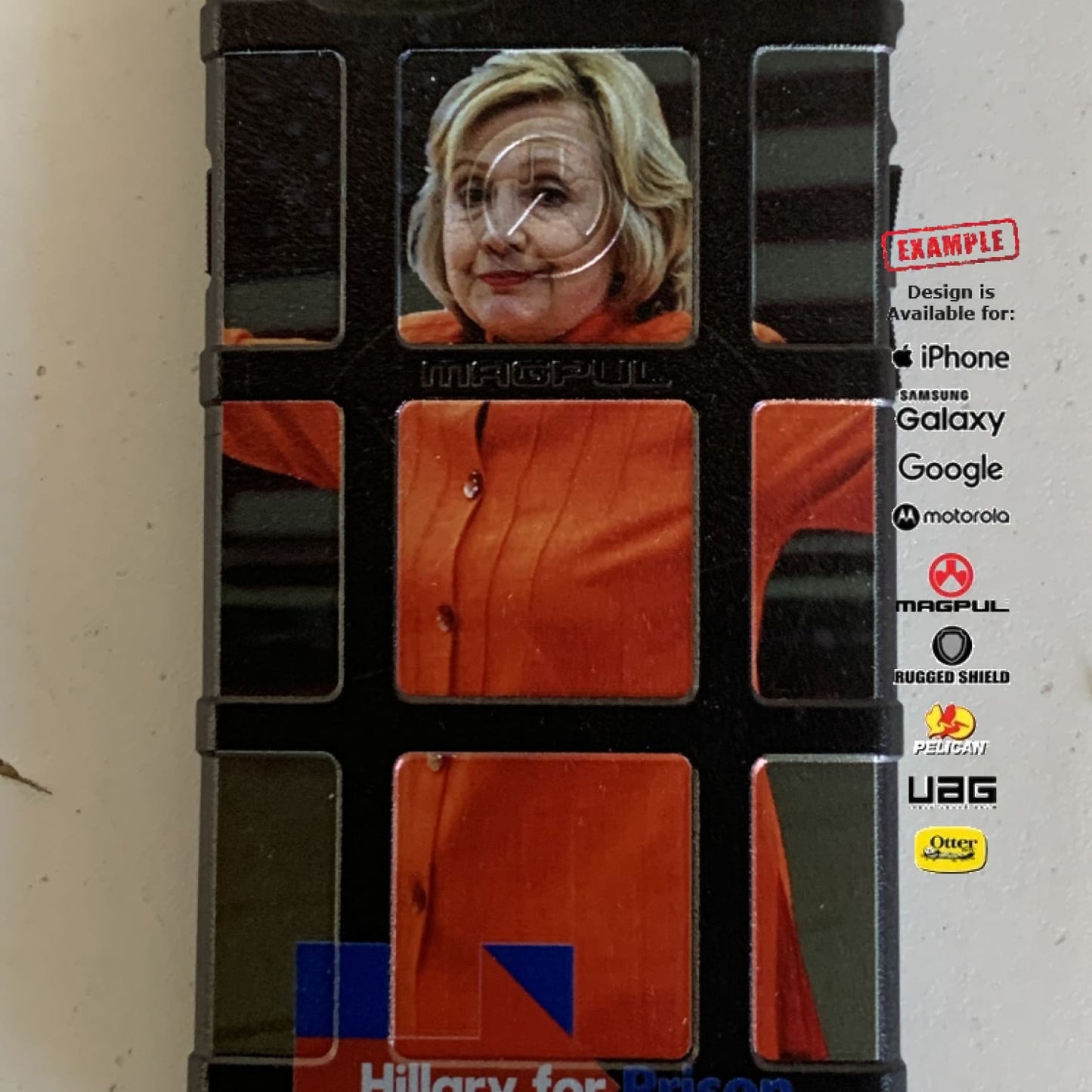CLEARANCE - MAGPUL INDUSTRIES Custom UV-Laser Printed Apple iPhone 6/6s HFP (One-Off Sample) -EGO92