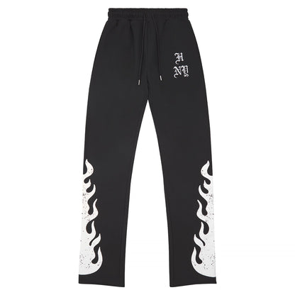 Flames Sweatpant | Black