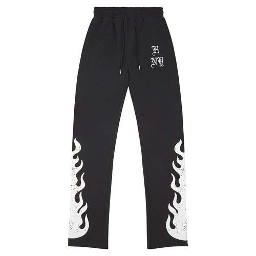 Flames Sweatpant | Black