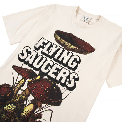 Flying Saucers Tee | Natural