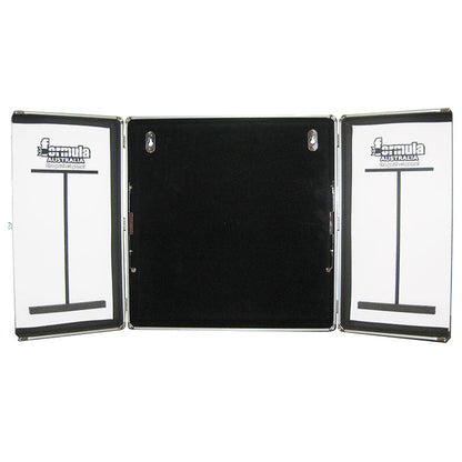 Formula Championship Dartboard, Cabinet & Darts Set