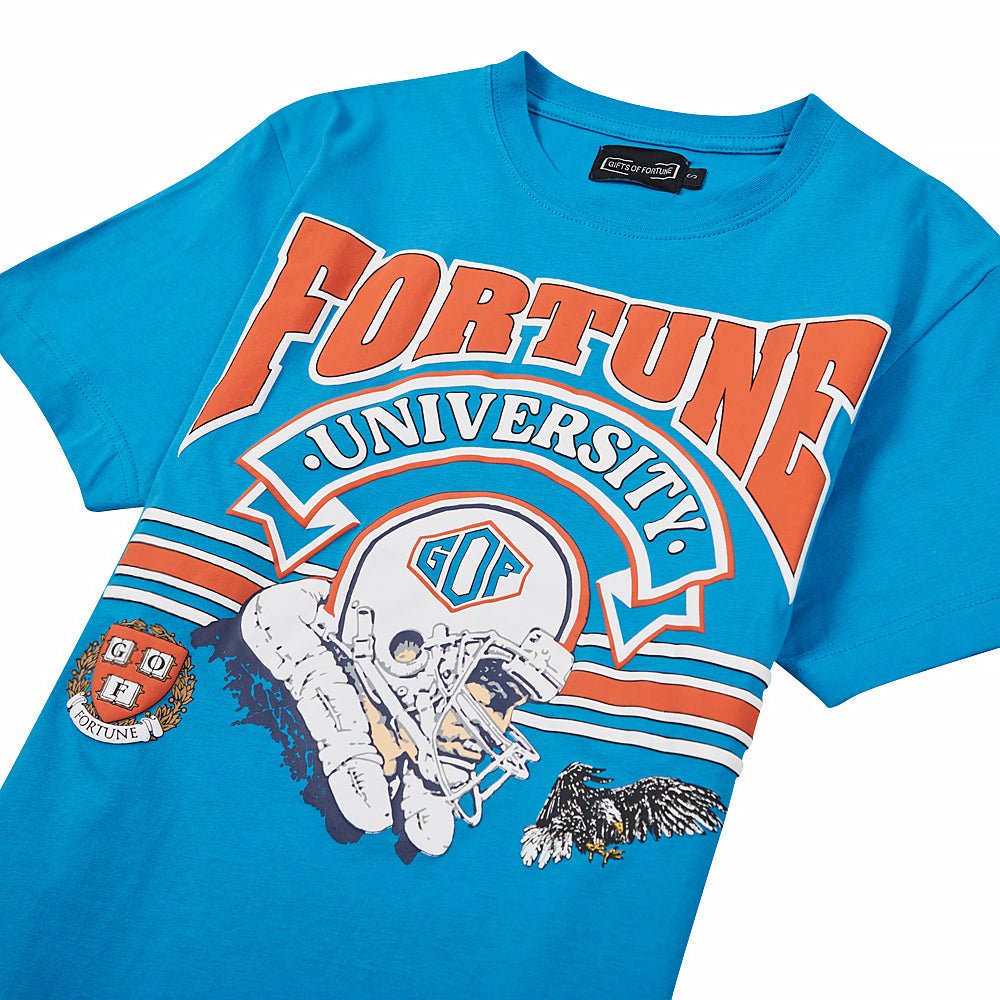 Fortune University Tee | Blue
