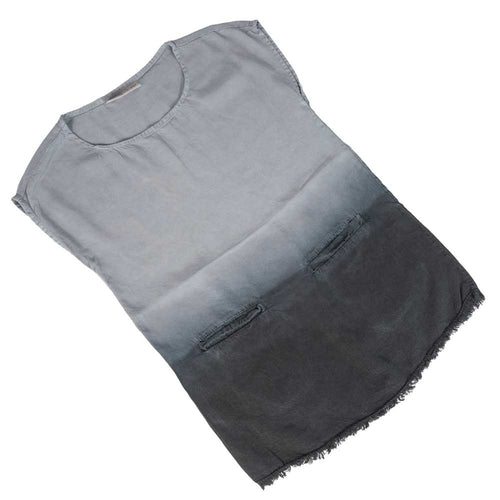 *Ombre Raw Hem Dress - FINAL SALE