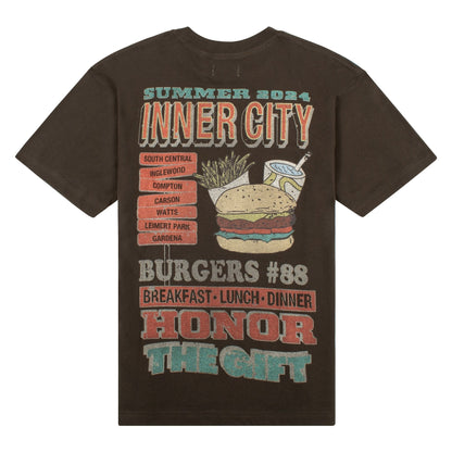 HTG Burgers Tee | Black