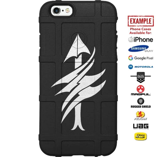 USMC Scout Sniper Platoon Logo Custom Printed Case Design for Apple, Samsung, Google & Motorola Phone Models