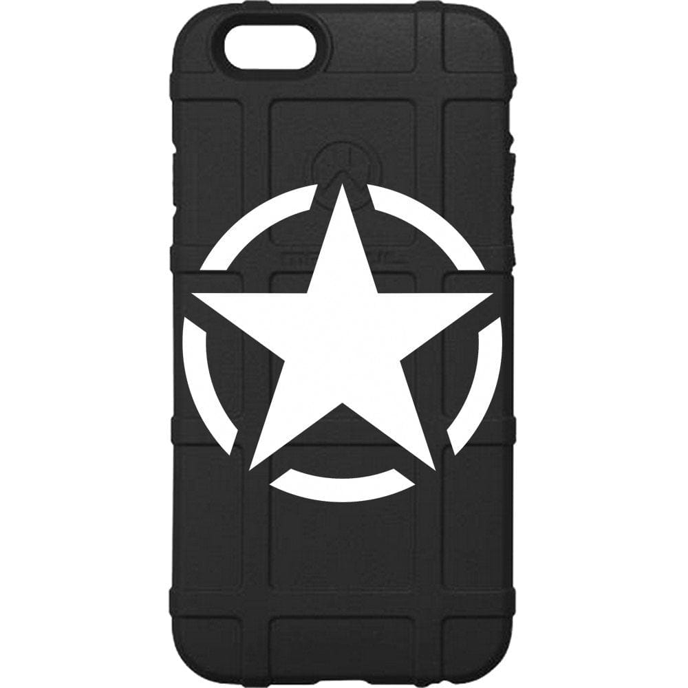 U.S. Army Star Custom Printed Case Design for Apple, Samsung, Google & Motorola Phone Models