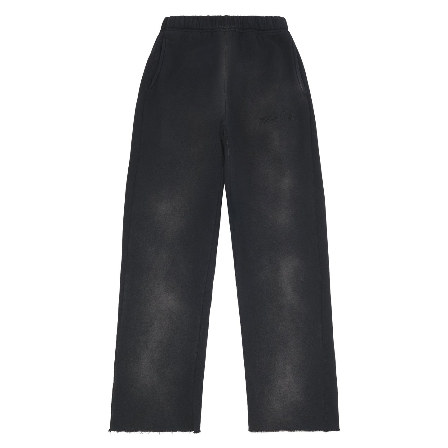 James Flared Sweatpant | Faded Black