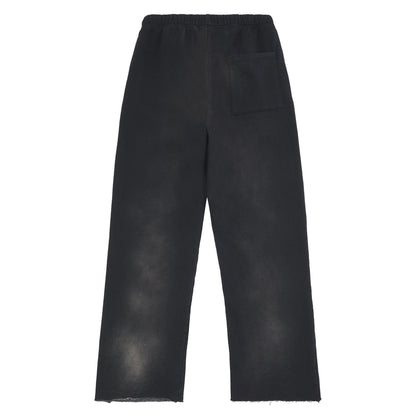 James Flared Sweatpant | Faded Black