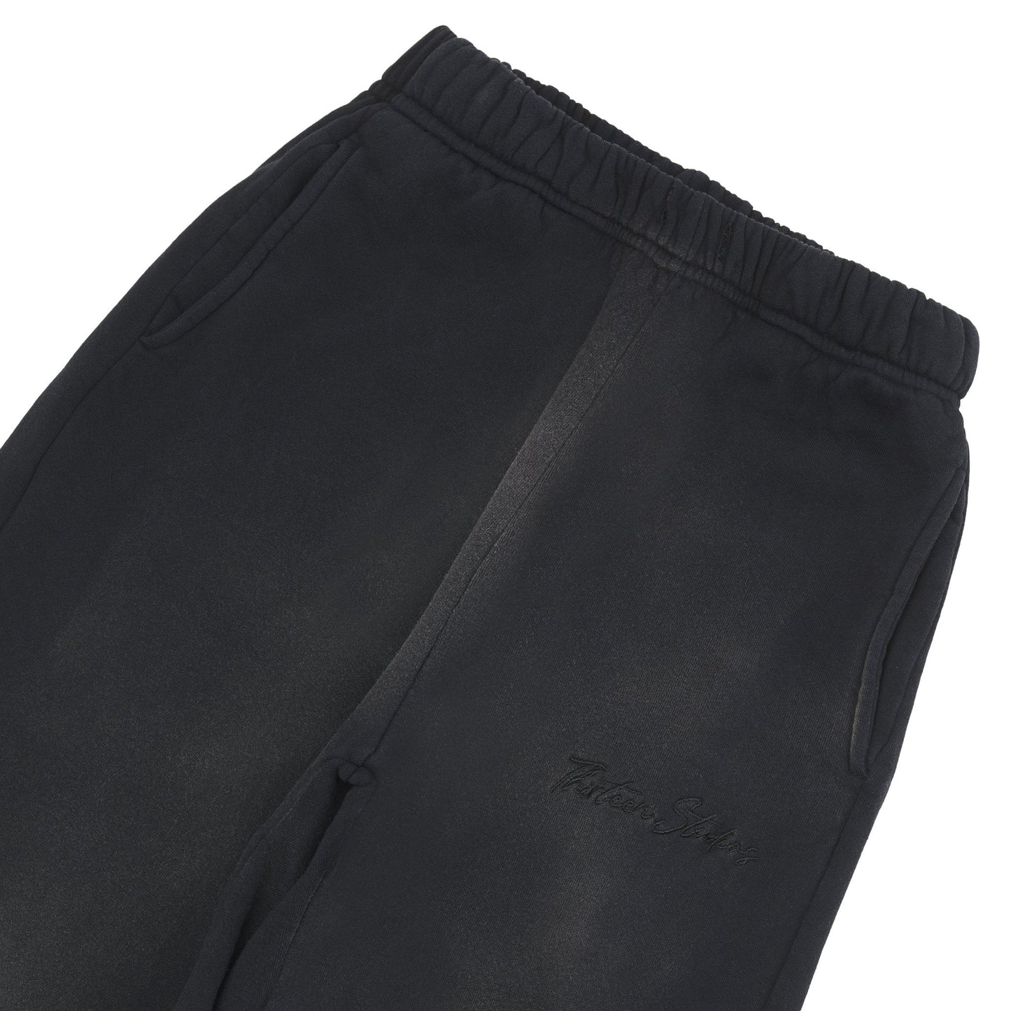 James Flared Sweatpant | Faded Black