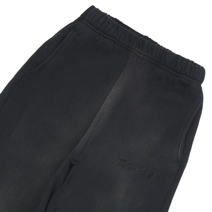 James Flared Sweatpant | Faded Black