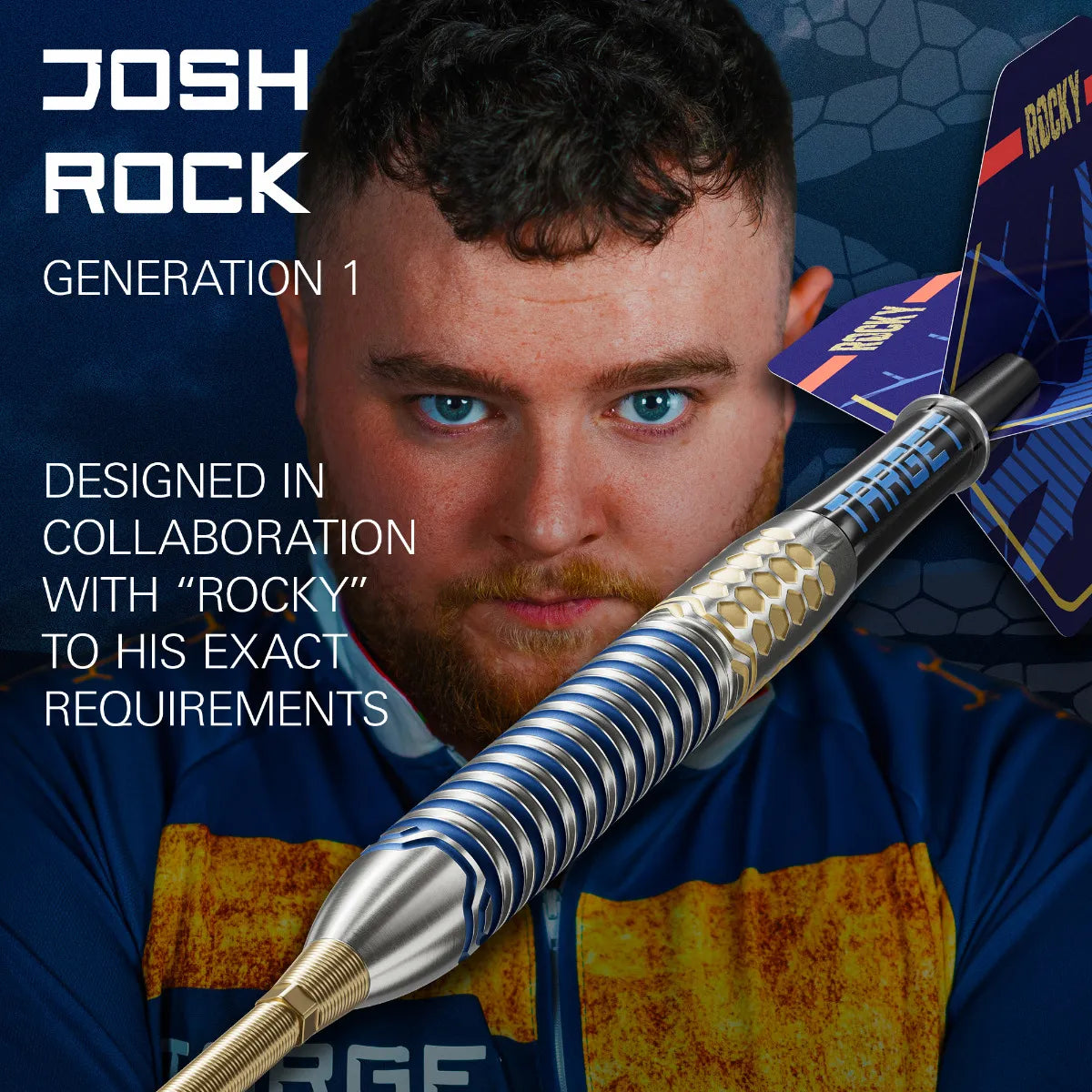 TARGET - 23g - JOSH ROCK G1 Swiss Point Darts - 90% Tungsten