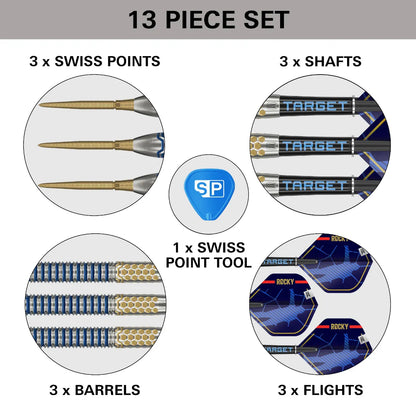 TARGET - 23g - JOSH ROCK G1 Swiss Point Darts - 90% Tungsten
