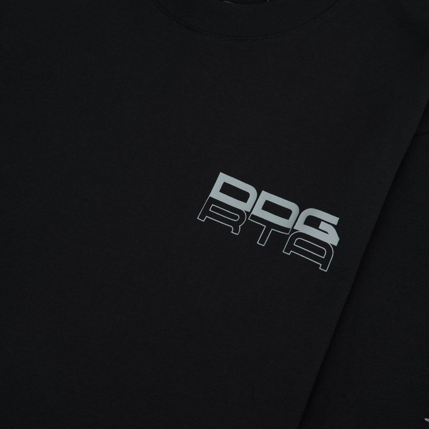 Kash Black Barbwire Tee