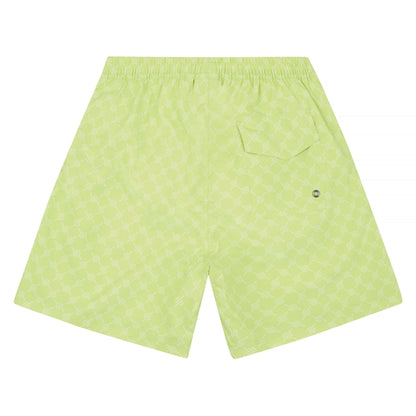 Kato Monogram Swim Short | Green