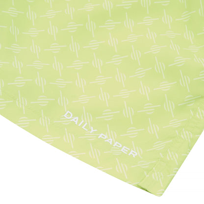 Kato Monogram Swim Short | Green