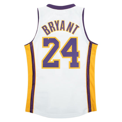 Kobe Bryant 09/10 Auth LA Lakers Jersey | White