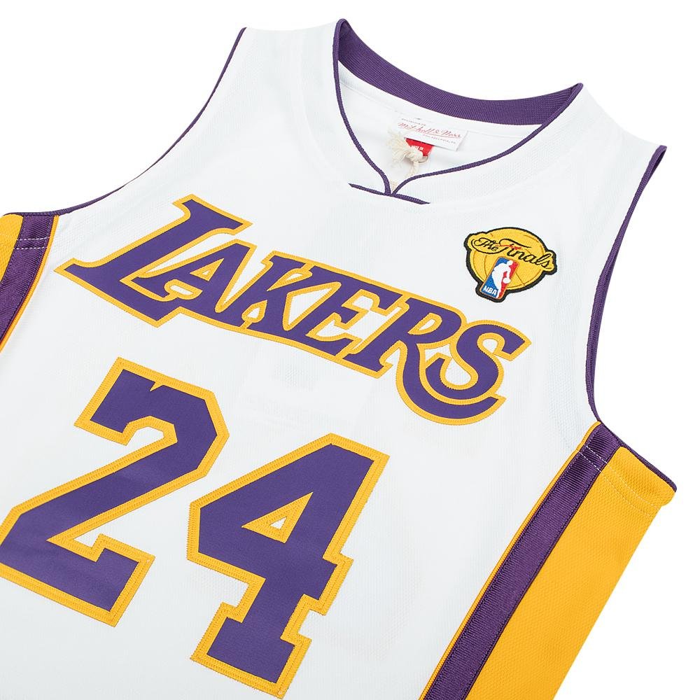 Kobe Bryant 09/10 Auth LA Lakers Jersey | White