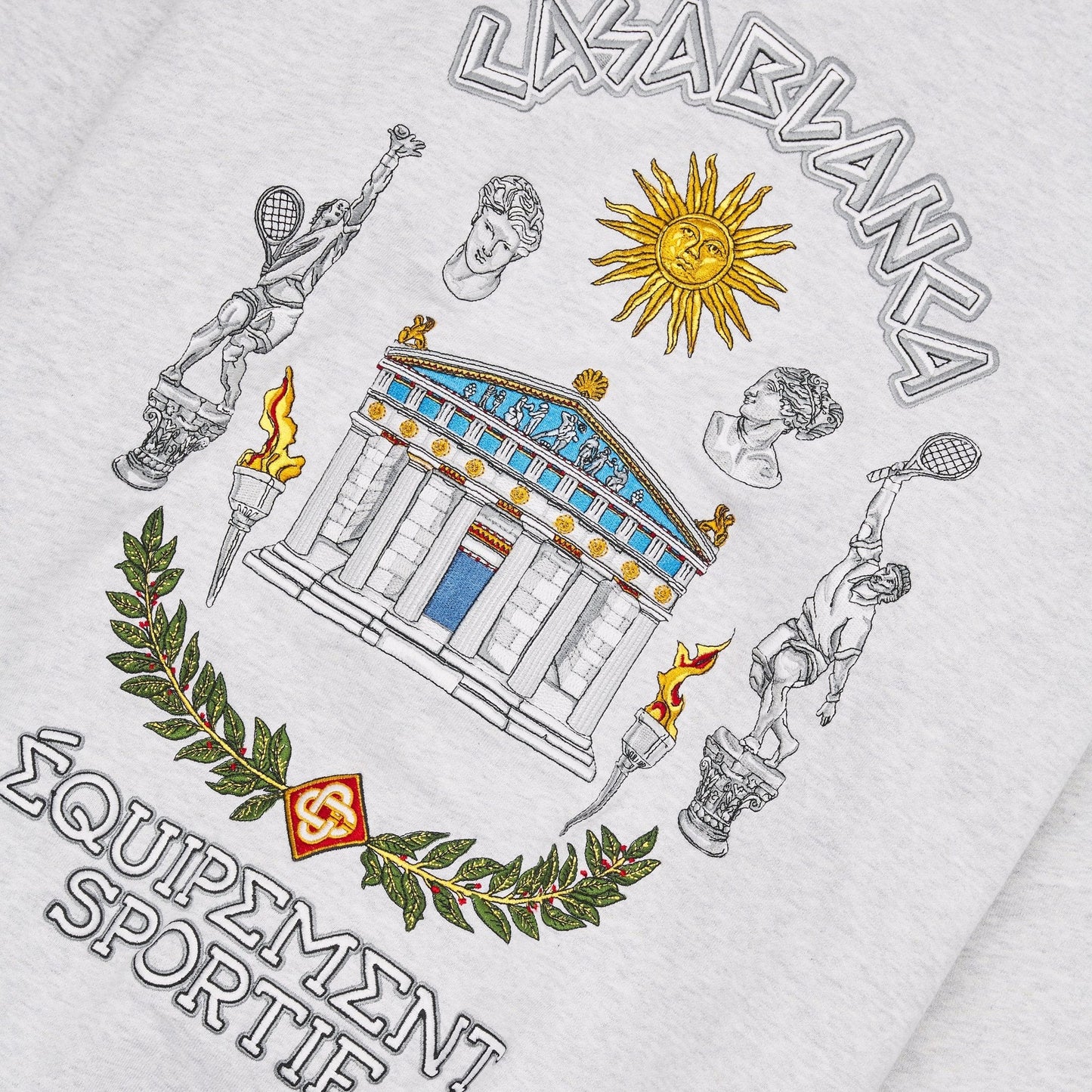 Le Temple du Sport Embroidered Sweatshirt