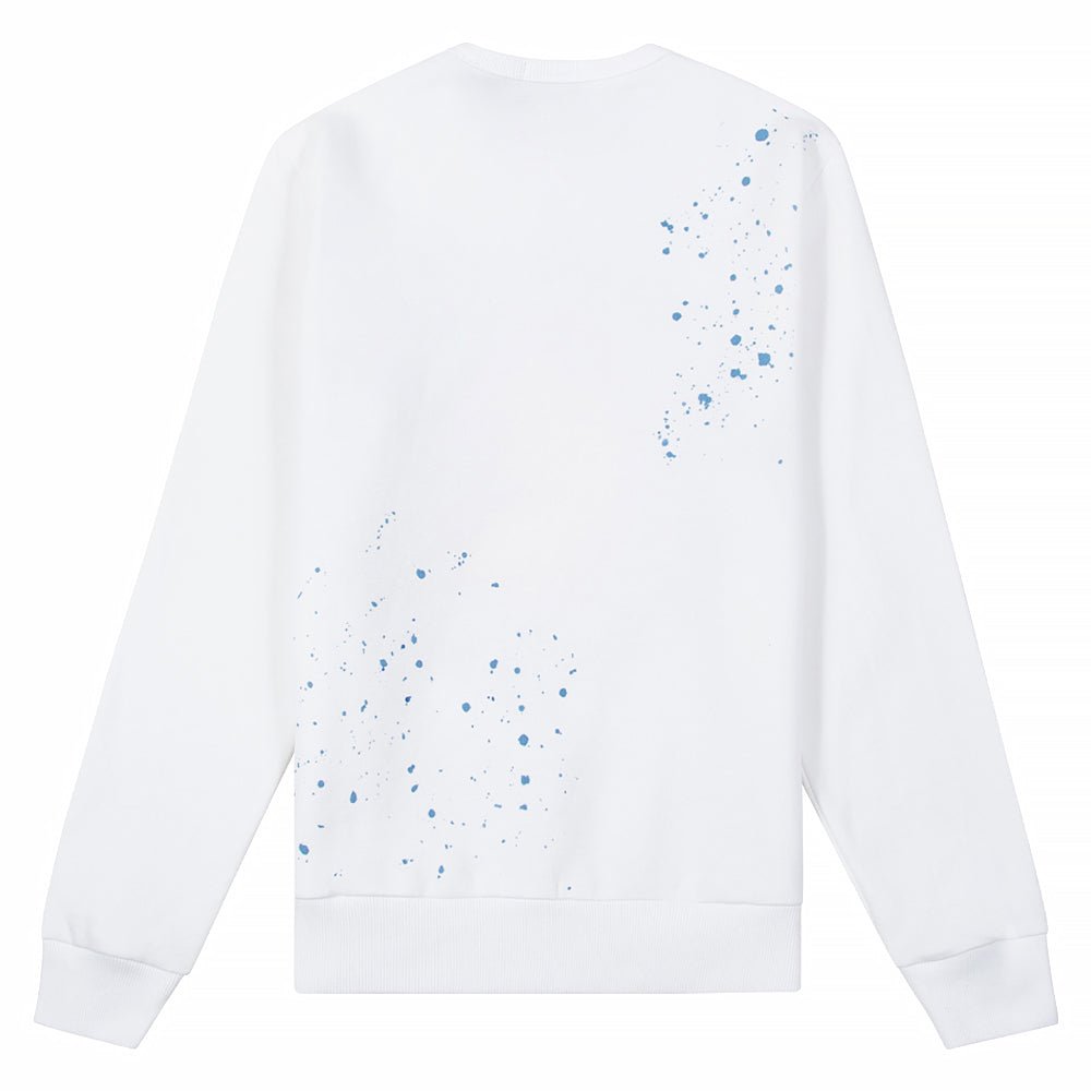 Logo Print Tie-Dye Sweatshirt