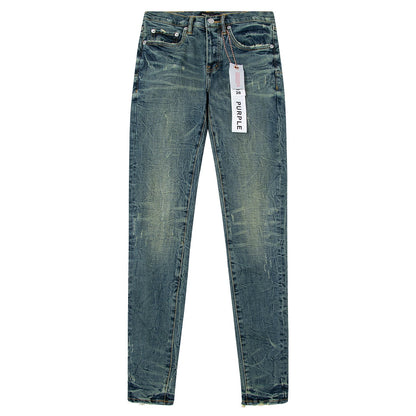 Marred Vintage Verdigris Denim