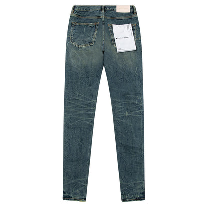 Marred Vintage Verdigris Denim