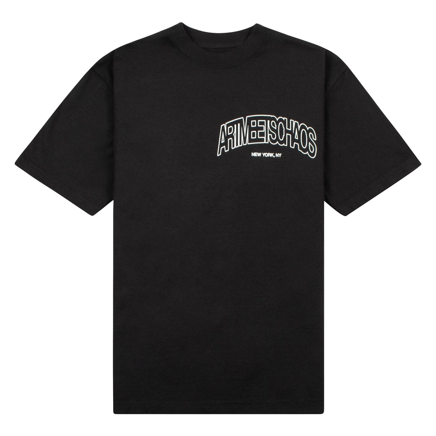 Night Life Chaos Tee | Black