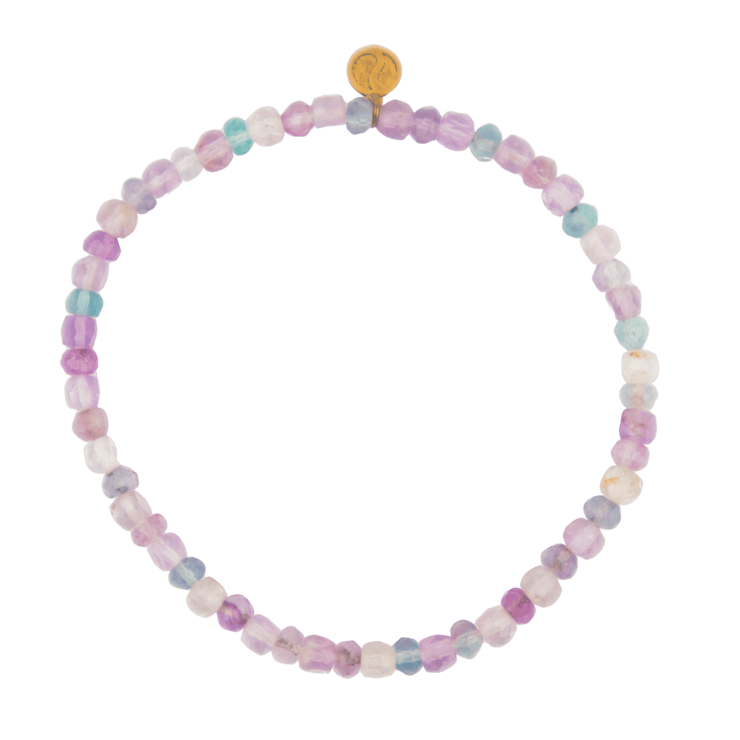 Faceted 4mm Fluorite Bracelet